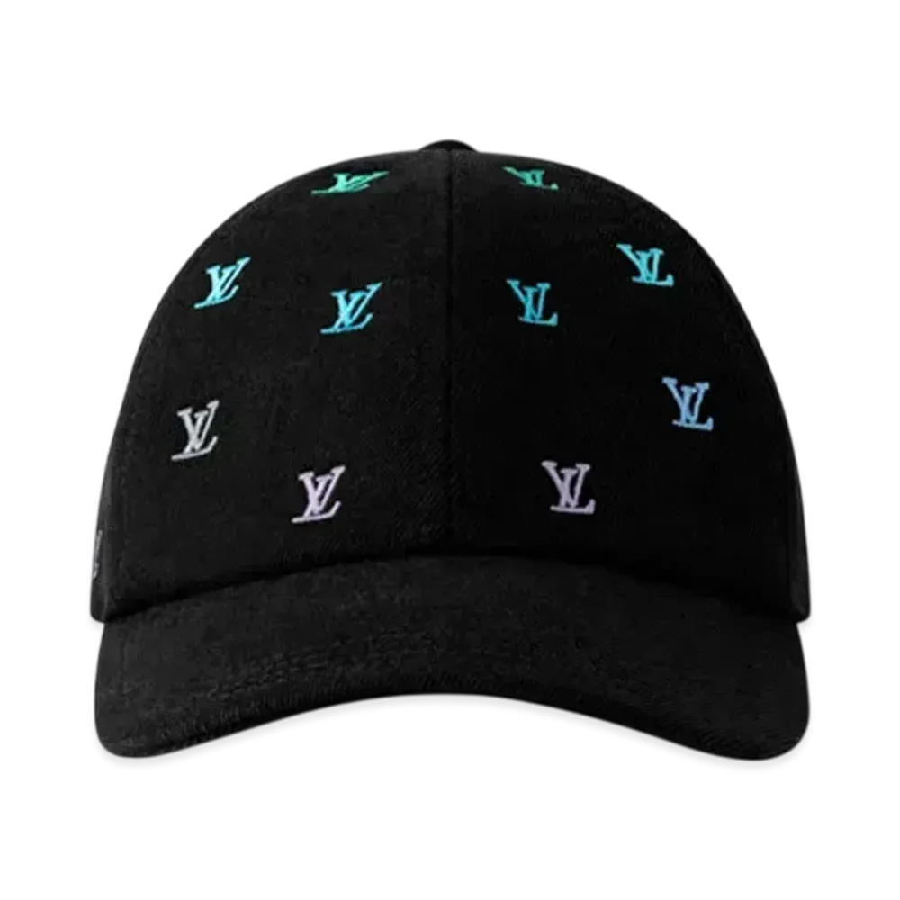 Louis Vuitton LV Blason Shading Denim Cap "Noir"