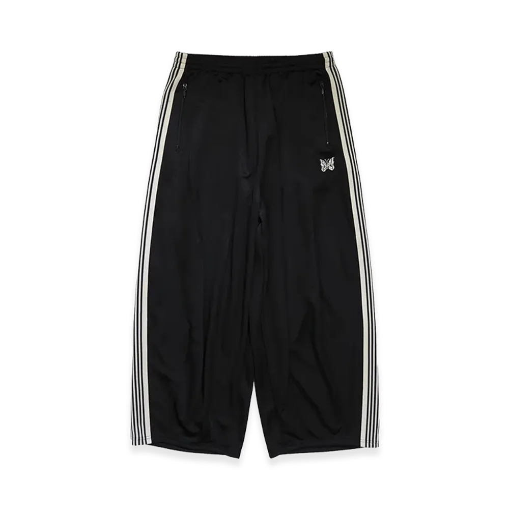 NEEDLES x STUDIOUS H.D. Track Pant - Poly Smooth "Black"