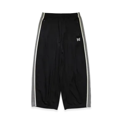NEEDLES x STUDIOUS H.D. Track Pant - Poly Smooth "Black"