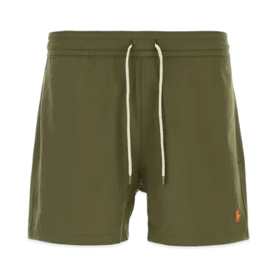 Ralph Lauren Stretch Polyester Swimming Shorts "Army Green/Blue"