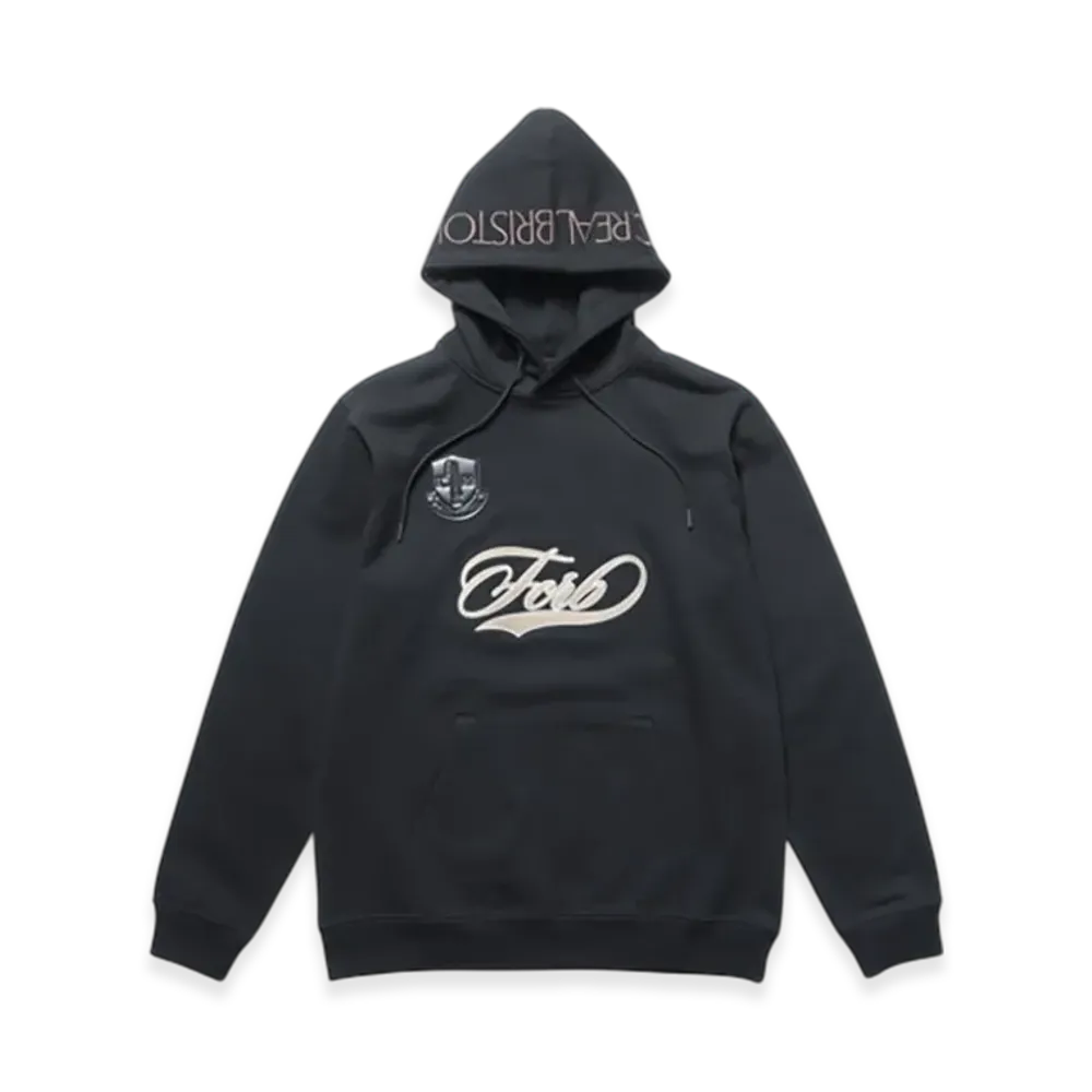 F.C.Real Bristol Lettered Sweat Hoodie "Black"