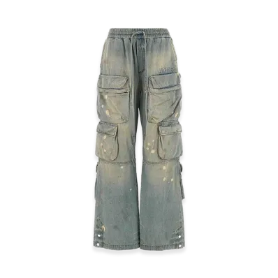 AMIRI Women's Cargo Jeans "Light Blue"
