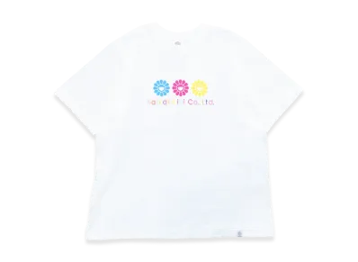 Takashi Murakami Triple Primary Flower T-shirt "White"