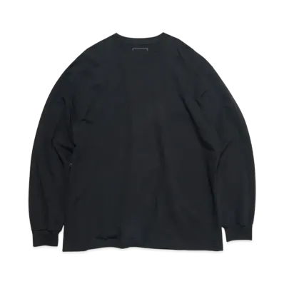 SOPHNET. L/S Crewneck Top "Black"