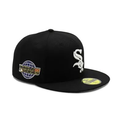 NEW ERA x THE CAP 59FIFTY CHICAGO WHITE SOX "Black Horse Pack"