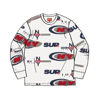 Supreme NY Waffle Thermal "White"