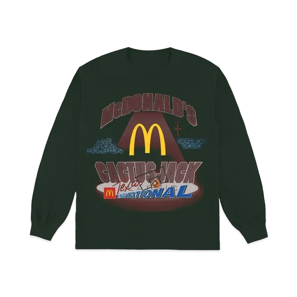 Travis Scott Cactus Jack Invitational L S T-Shirt "Green"
