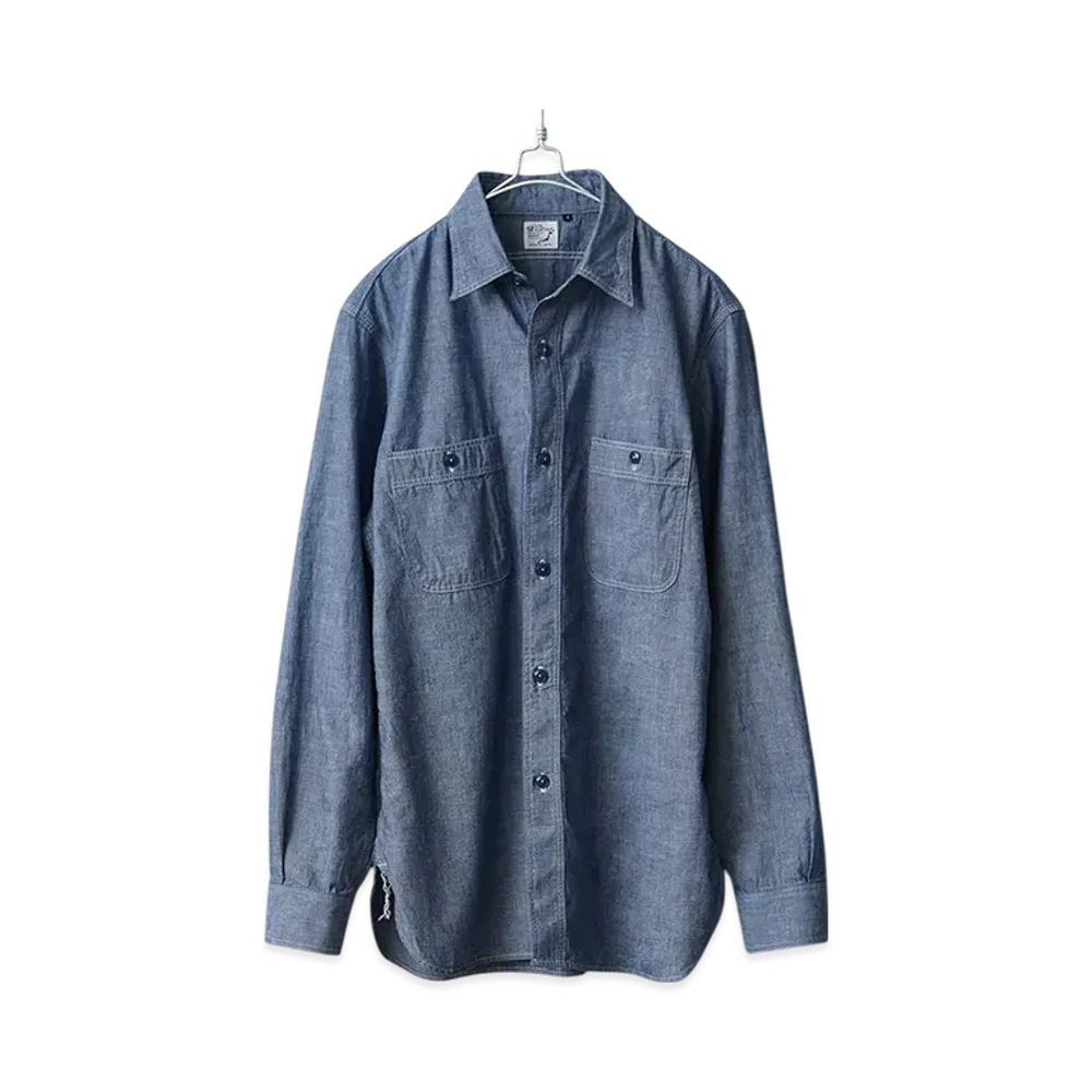 orSlow Chambray Shirt Relux Fit "Chambray"