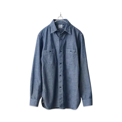 orSlow Chambray Shirt Relux Fit "Chambray"
