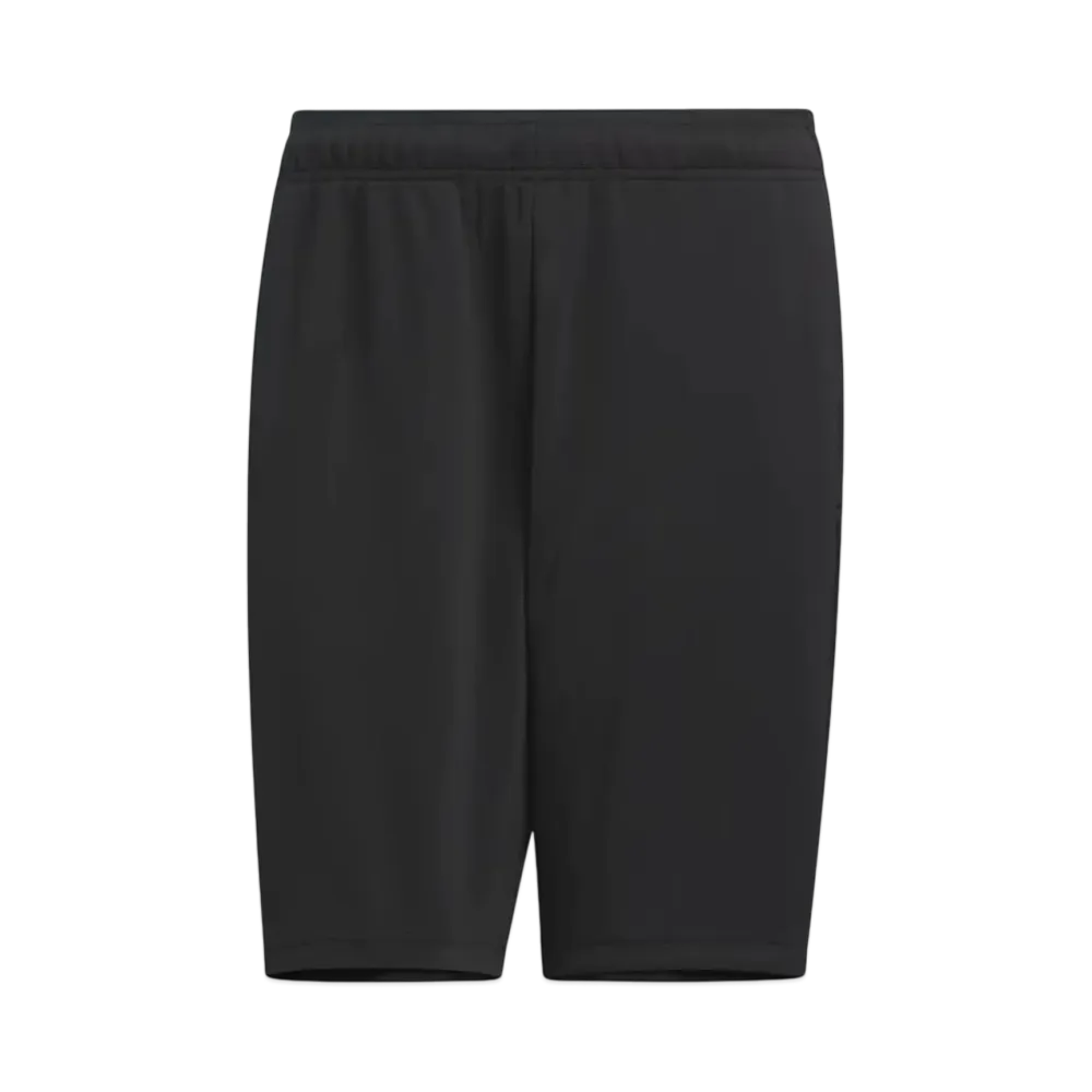 adidas Three Stripes Regular Fit Double Knit Shorts "Black"