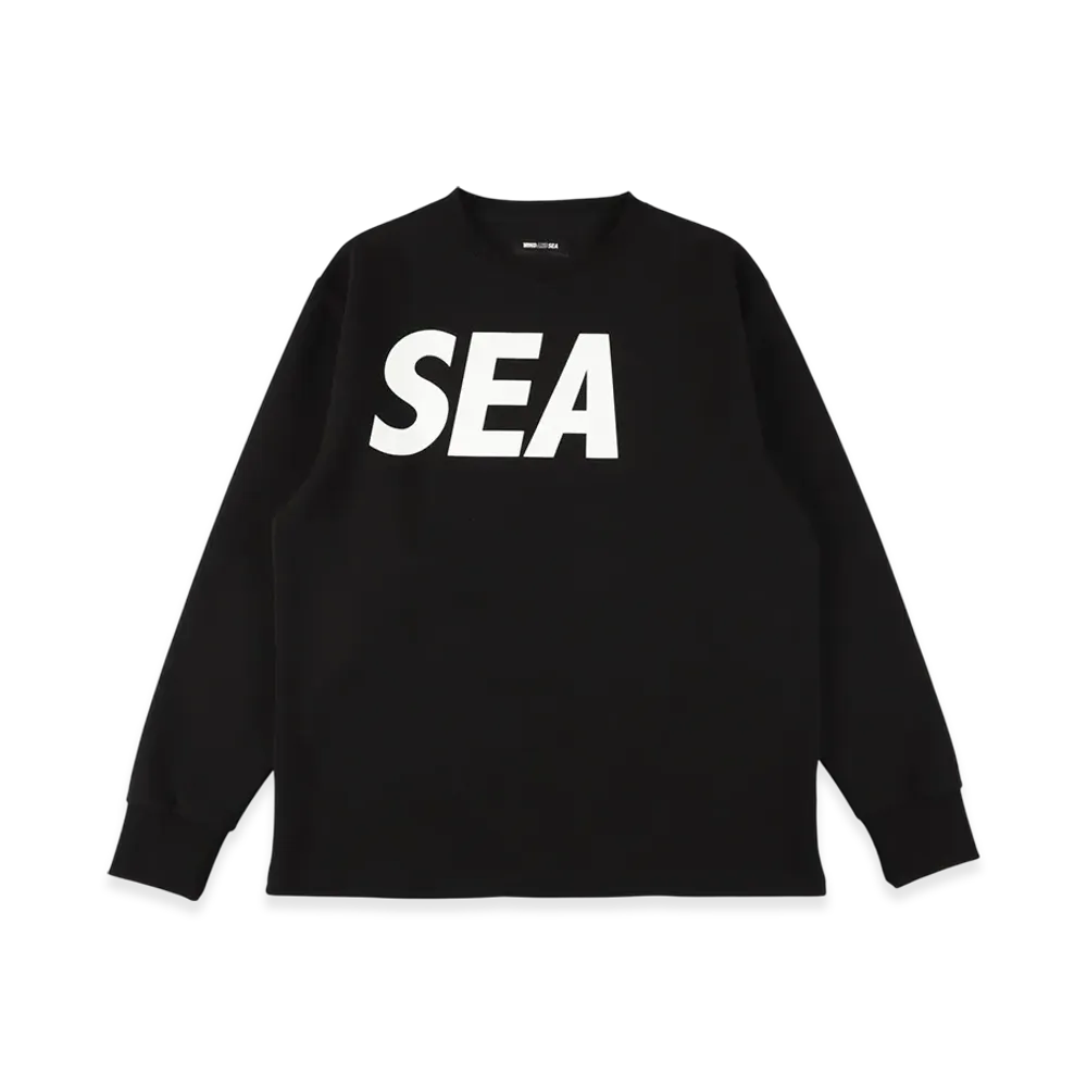 WIND AND SEA SIG L/S Tee "Black"