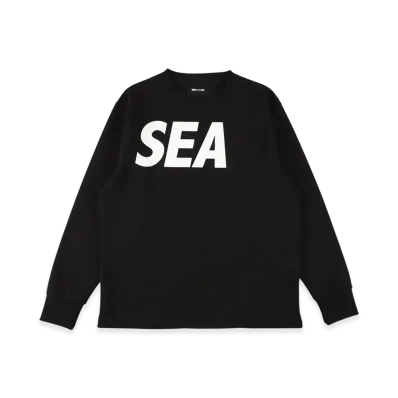 WIND AND SEA SIG L/S Tee "Black"