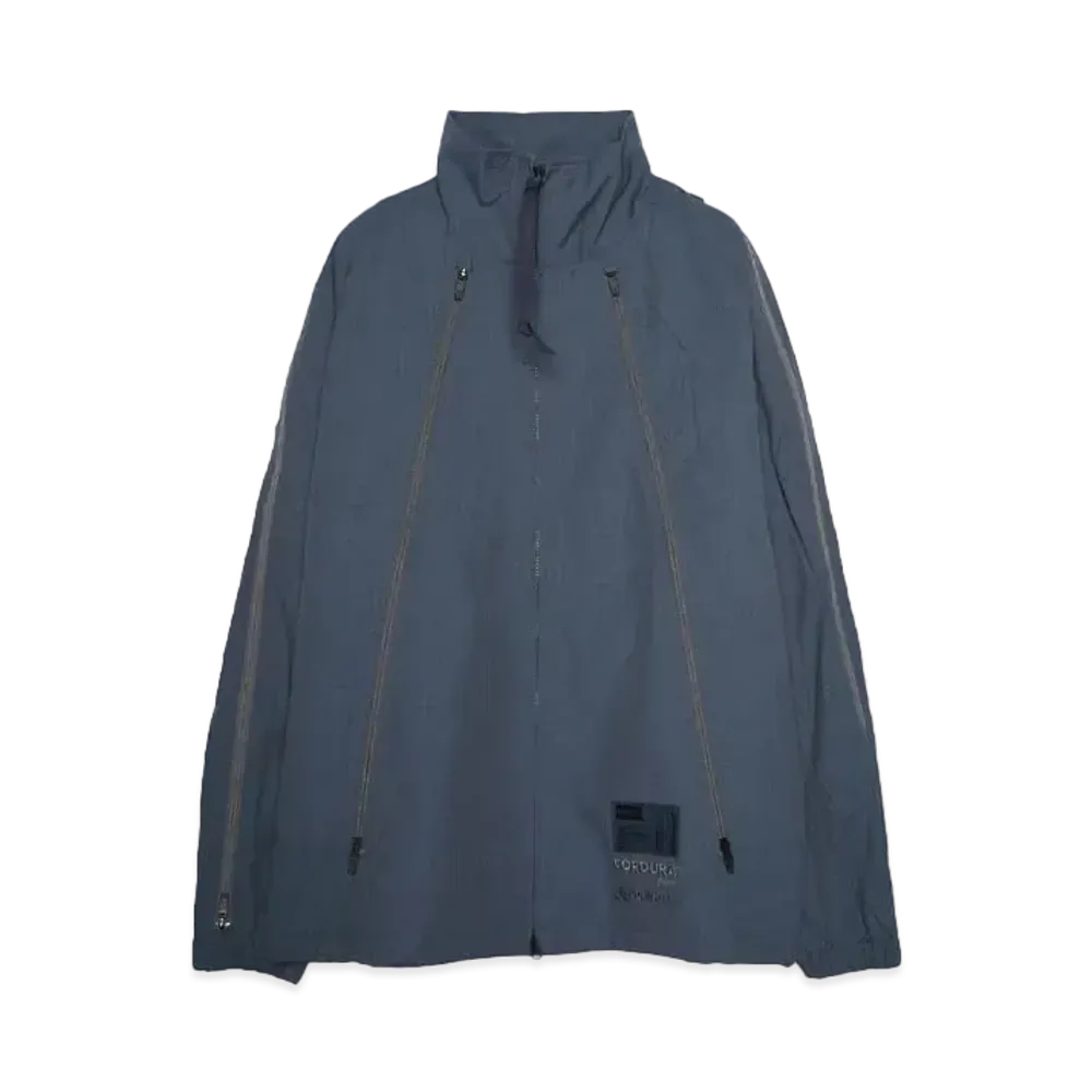 WILDTHINGS x POLIQUANT THE SWCS ADJUSTABLE ZIPPERED TRACK JACKET / CORDURA®Fabric and POLARTEC® "GREY.B"