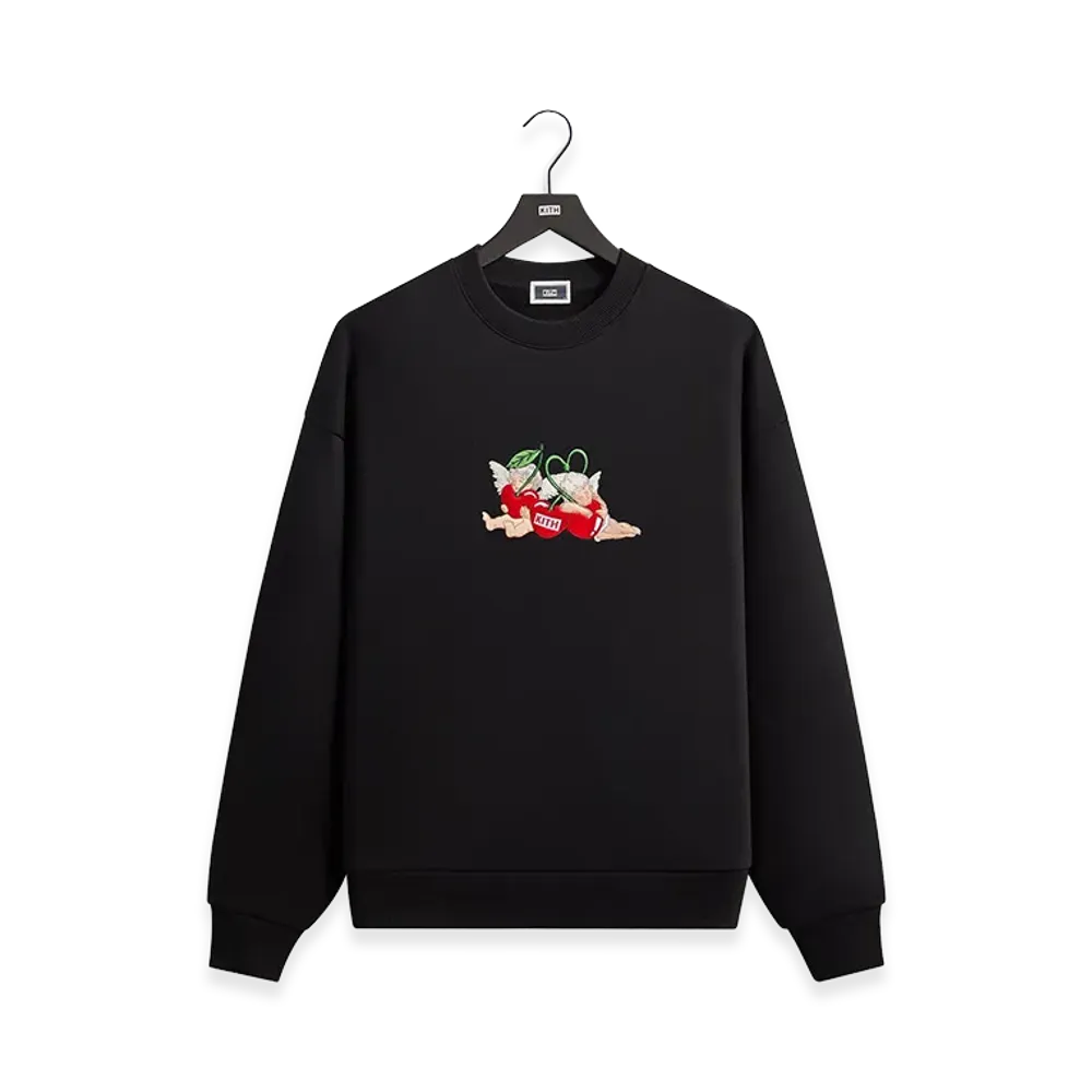Kith Cherry Bunch Nelson Crewneck "Black"