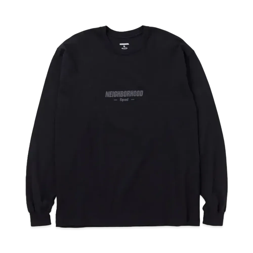 NEIGHBORHOOD NH . Tee LS-5 "Black"