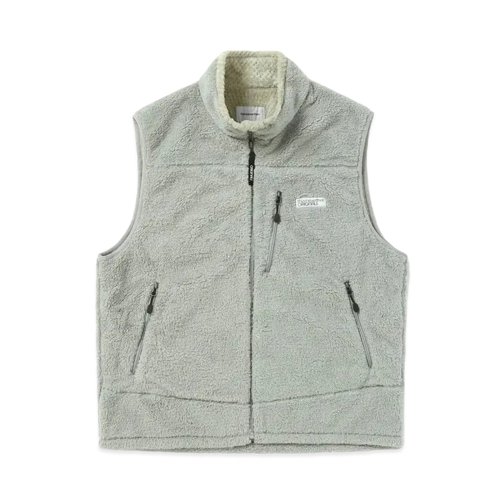 thisisneverthat High Loft Fleece Vest "Grey"