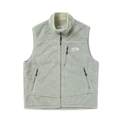 thisisneverthat High Loft Fleece Vest "Grey"