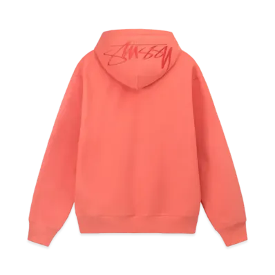 Stussy Back Applique Hoodie "Rose"