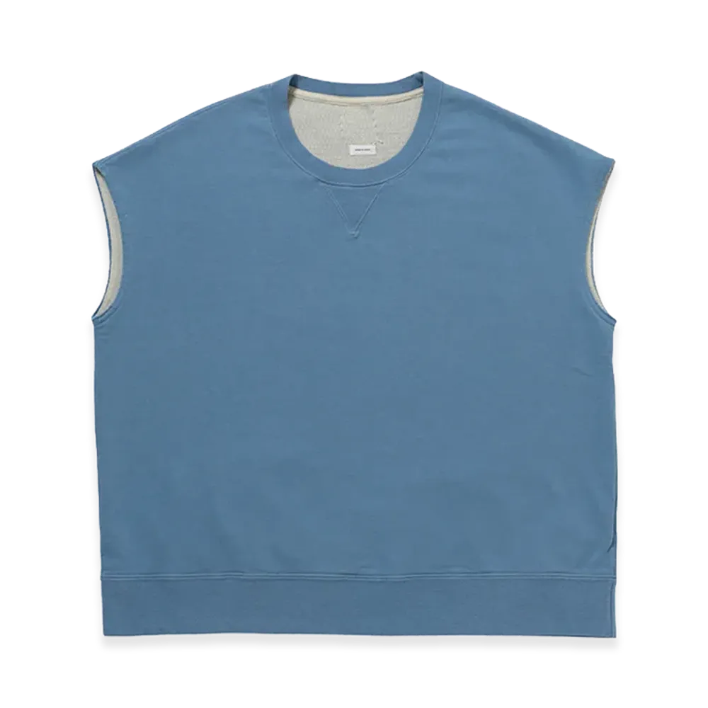 visvim Mondo Dual Sweat S/L DMGD "LT.Blue"