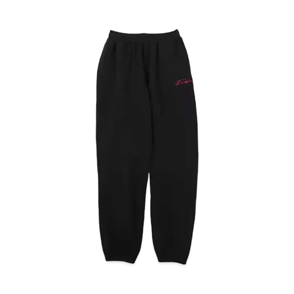 atmos pink x FUBU Logo Embroidery Sweat Patns "Black"