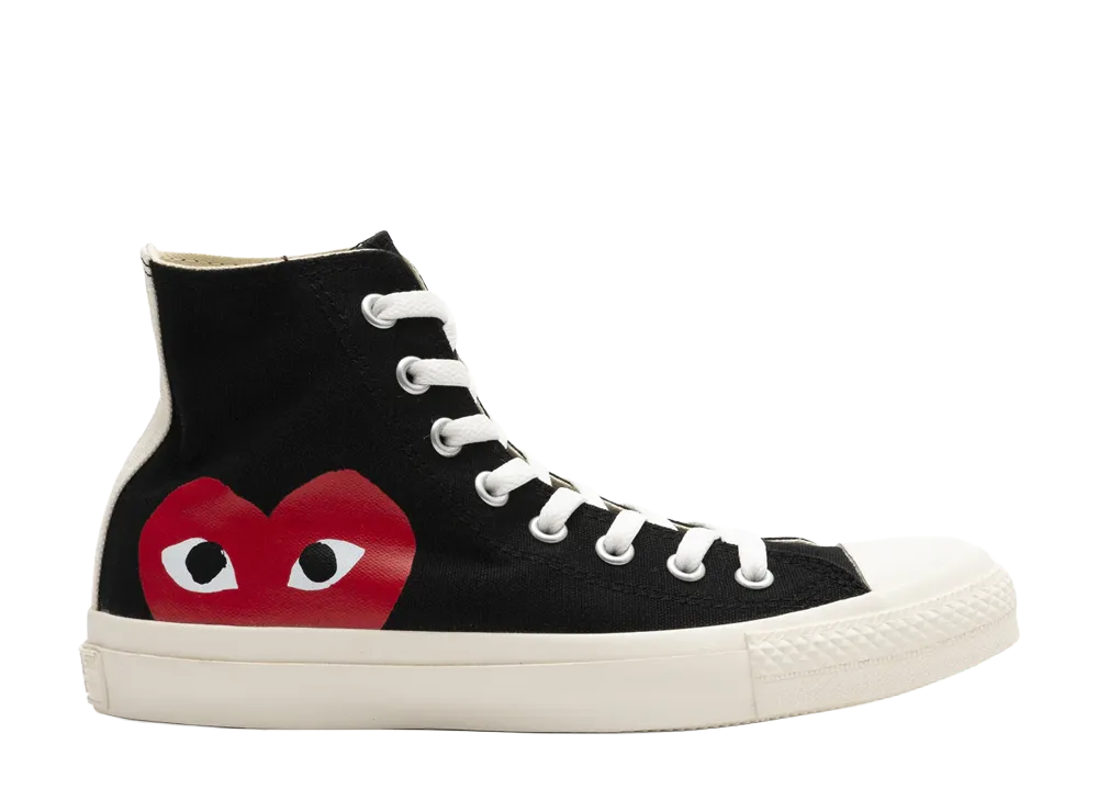 PLAY COMME des GARCONS × Converse All Star Hi "Black"