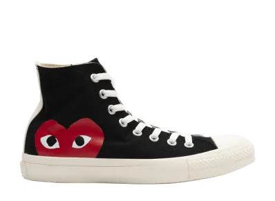 PLAY COMME des GARCONS × Converse All Star Hi "Black"