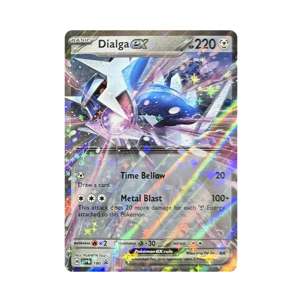 ディアルガex P [SVP EN 180]【英語版】(スカーレット&バイオレット「プロモーションカード」)