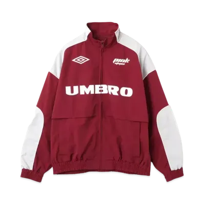 atmos pink x UMBRO Track Jacket "Burgundy"