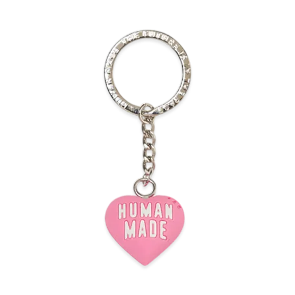 HUMAN MADE Heart Rubber Keychain "Pink"