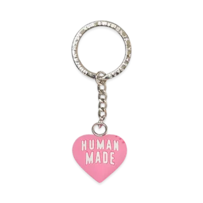 HUMAN MADE Heart Rubber Keychain "Pink"