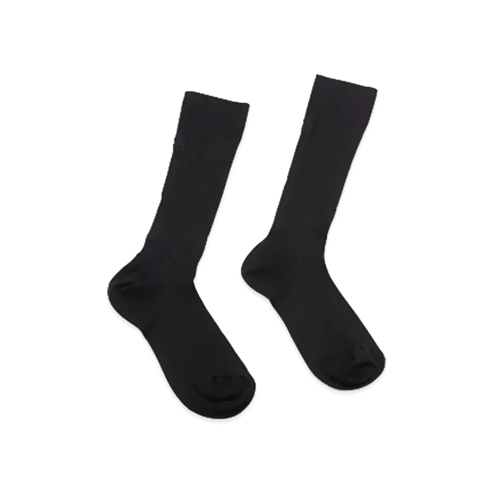 Jil Sander Women's Cotton Socks "Black"