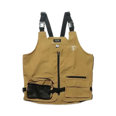 POLeR Pocket Fishing Vest "Khaki"