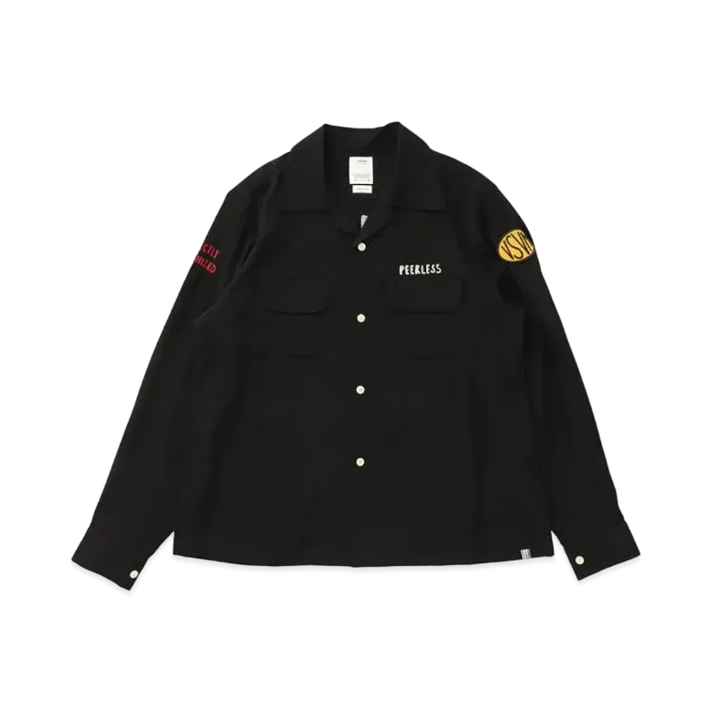 visvim Keesey G.S. Shirt L/S I.Q.W.T. "Black"