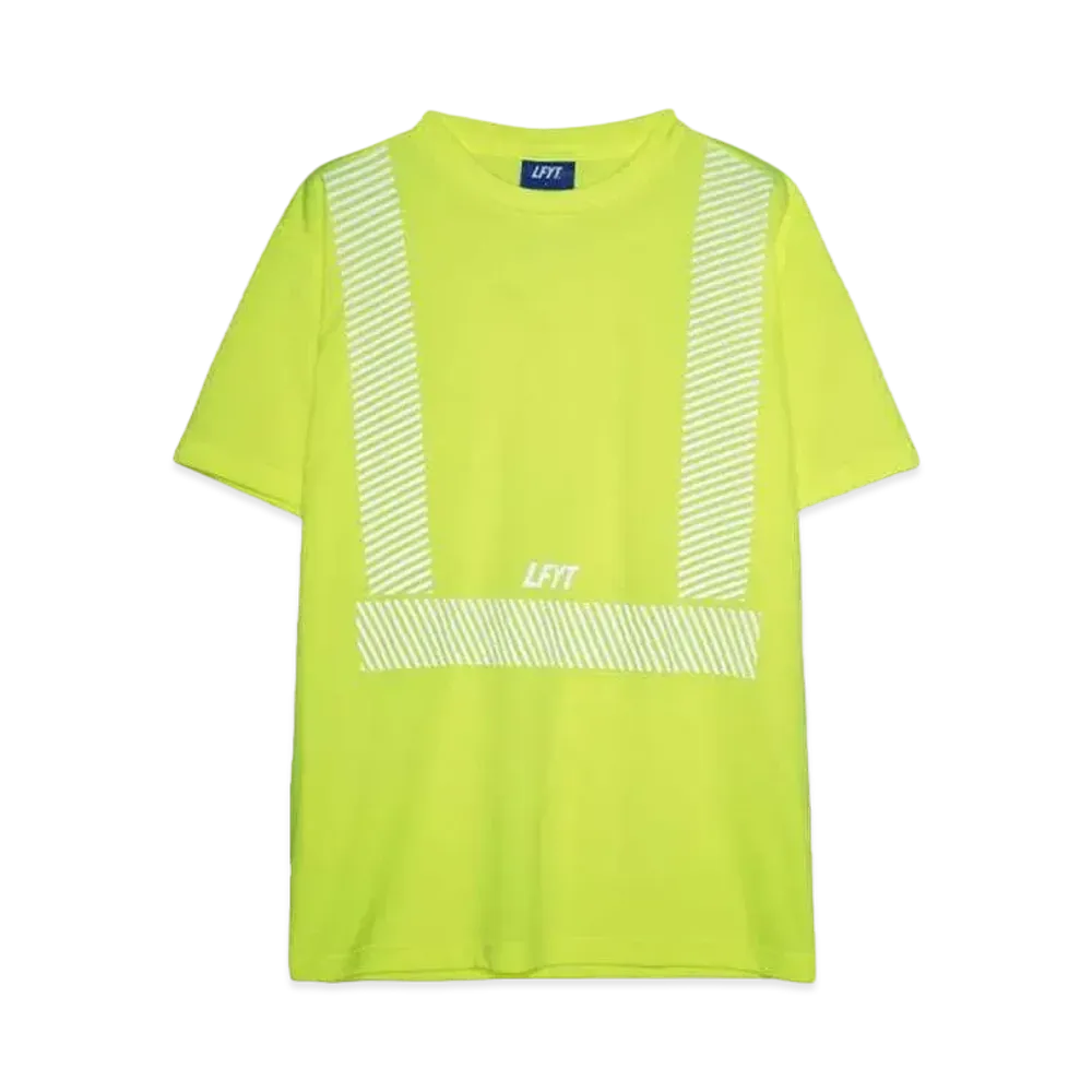 MTA x LFYT CONTRACTOR MESH TEE "SAFETY GREEN"