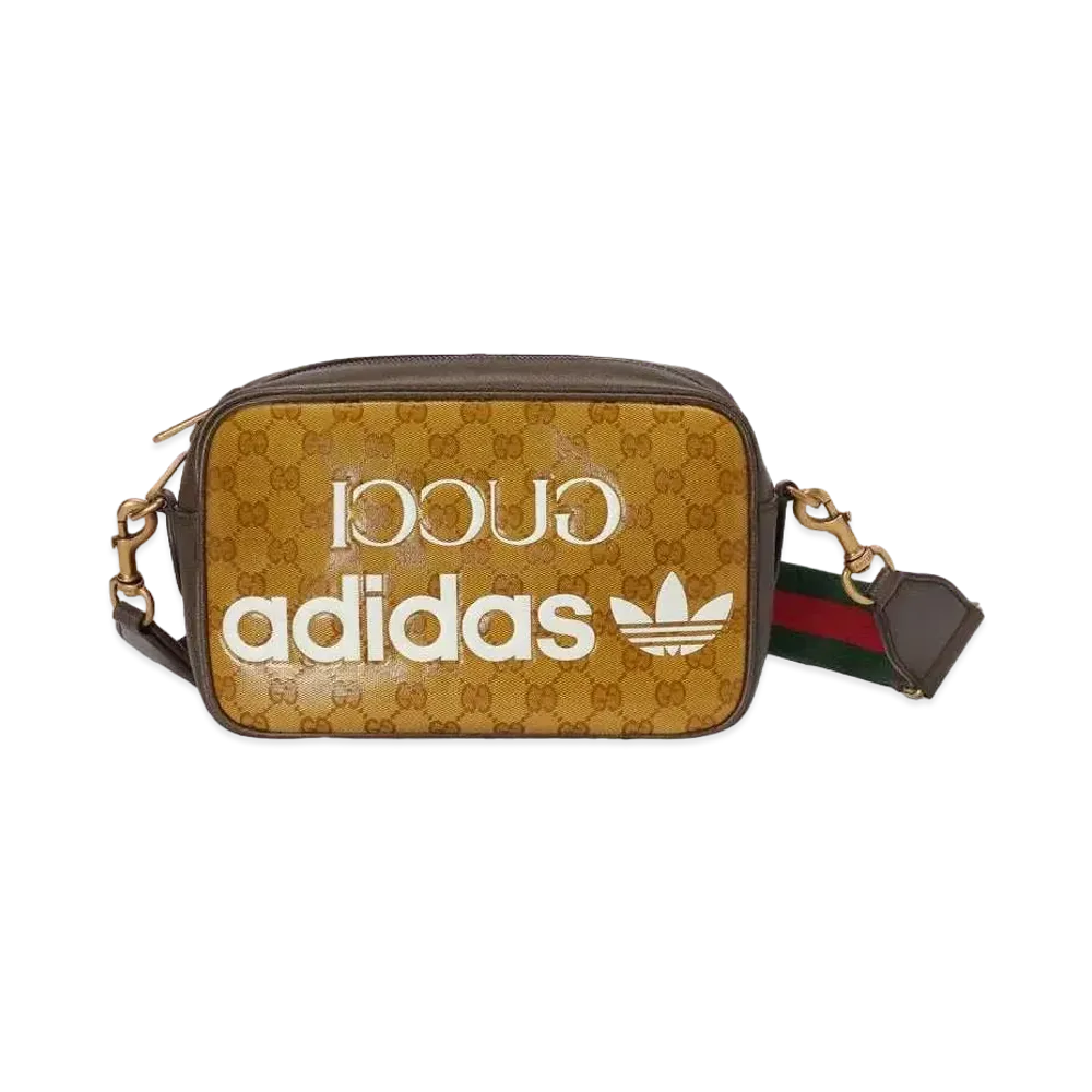 adidas x GUCCI Small Shoulder Bag "Beige/Brown"