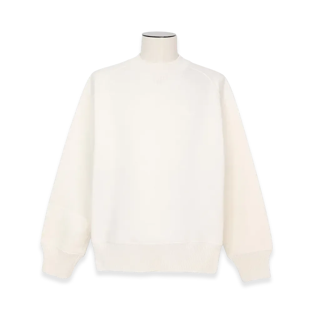 sacai Cotton Cashmere Knit Pullover "Off White"