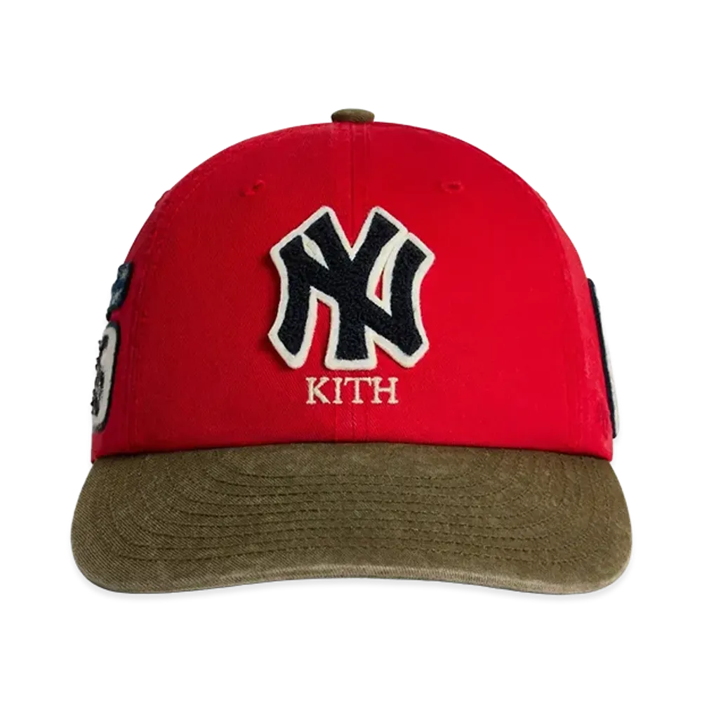 Kith x '47 x The New York Yankees Clean Up Round Visor Cap "Retro"