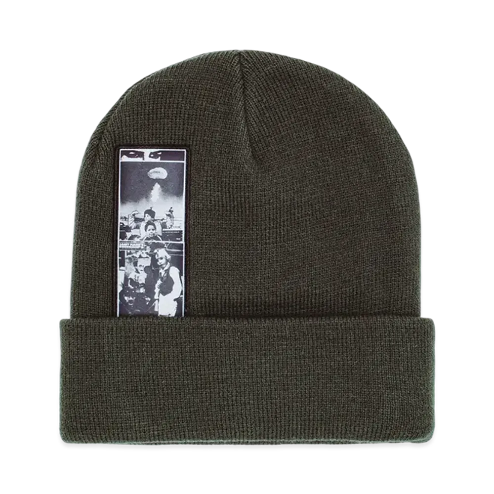 Fucking Awesome Dill Collage Beanie "Forest Green"
