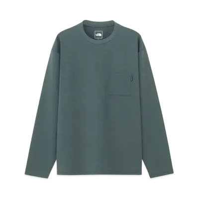 The North Face Long Sleeve Airy Relax Tee "Spruce Green"