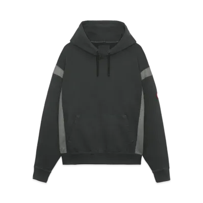 Cav Empt (C.E) OVERDYE SIDE MESH HEAVY HOODY "Black"