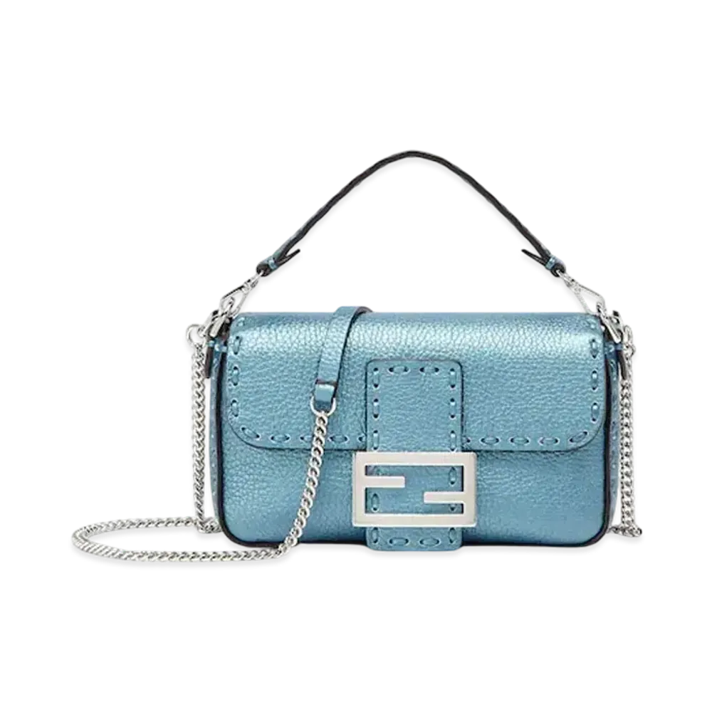 FENDI Baguette Mini "Blue"