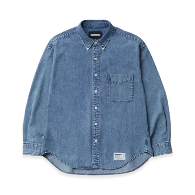 NEIGHBORHOOD Denim BD Shirt LS "Indigo"