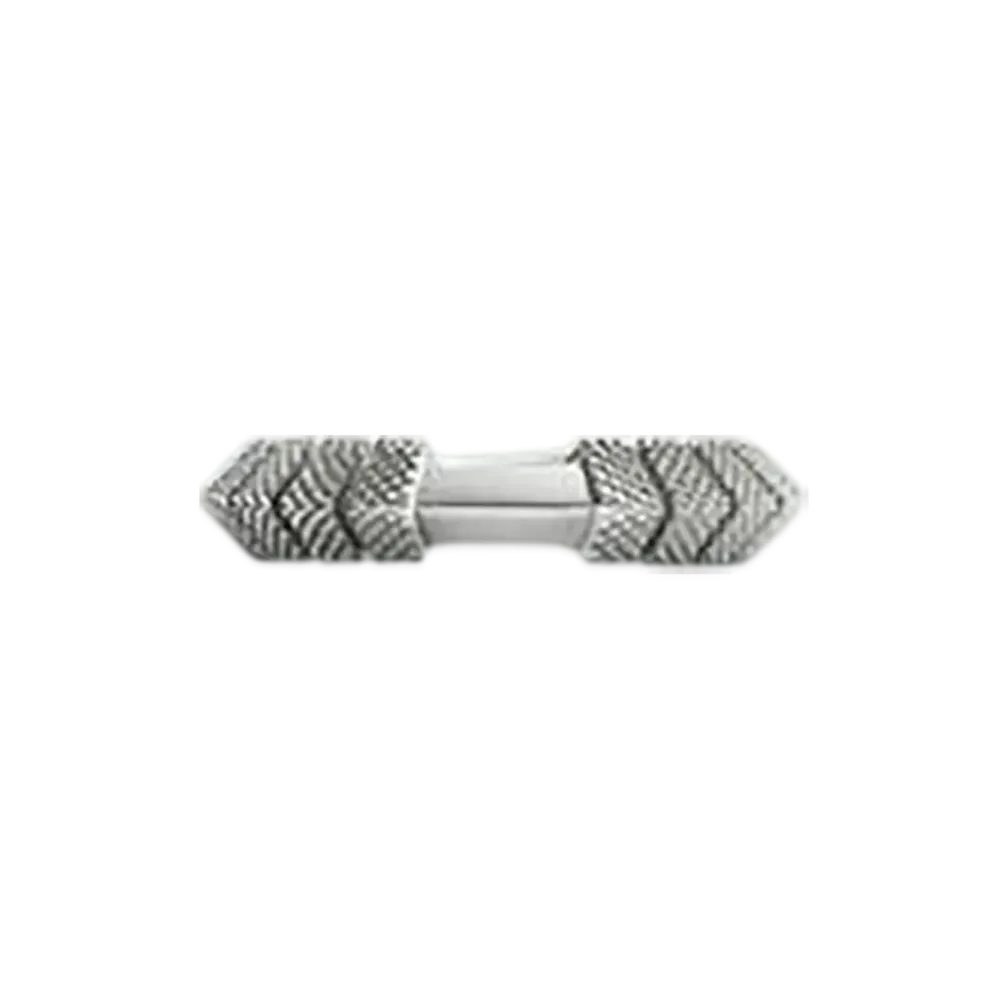 Bottega Veneta Pen Ring "Silver"