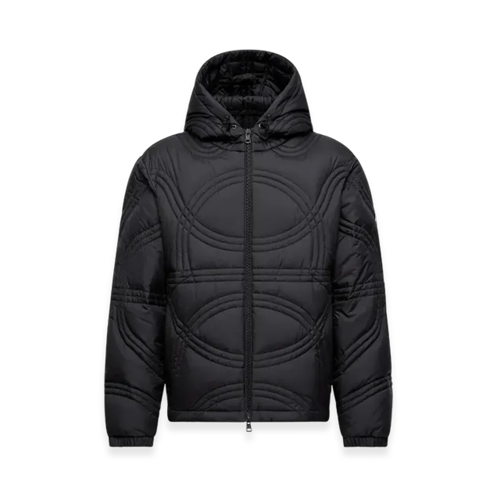MONCLER Frans Hooded Short Down Jacket "Black"