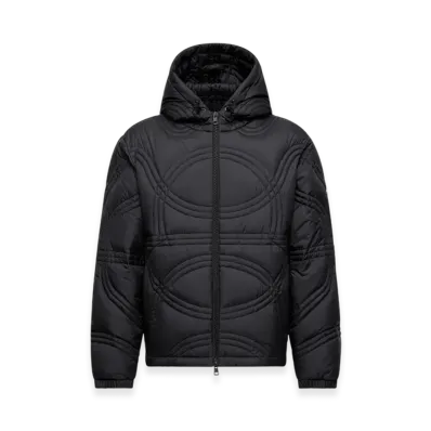 MONCLER Frans Hooded Short Down Jacket "Black"