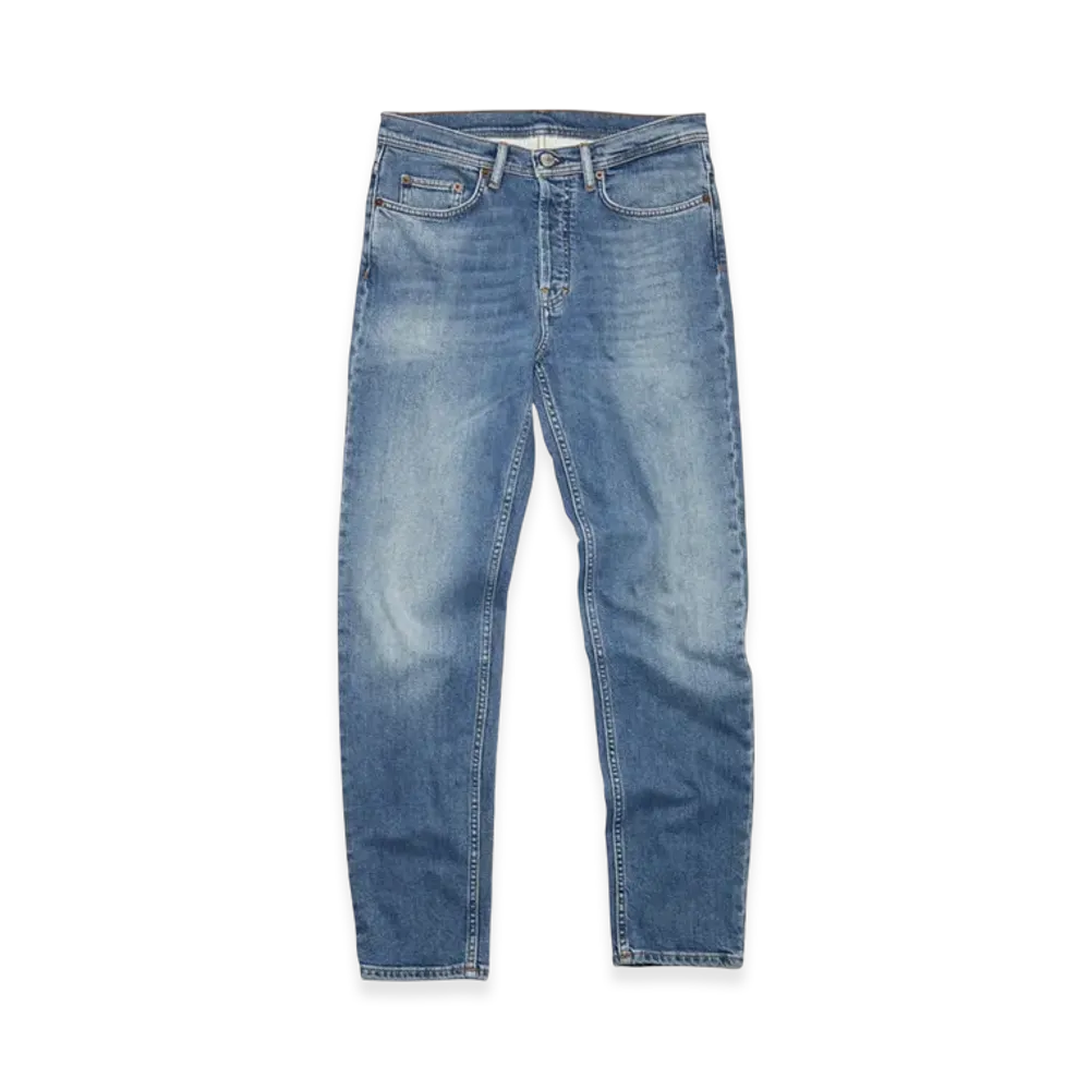 Acne Studios Slim Fit River Jeans "Mid Blue"