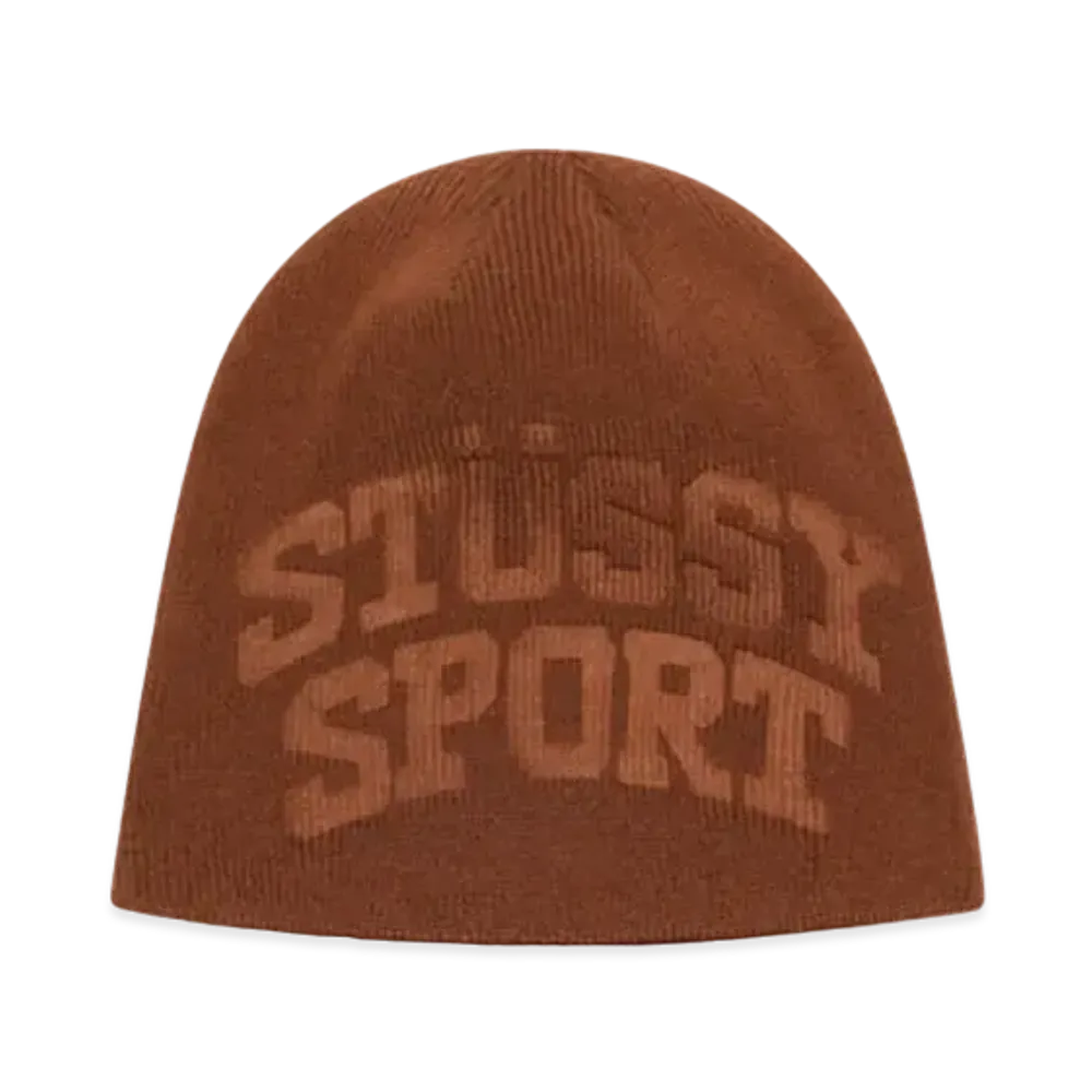 Stussy Skullcap Deboss Stussy Sport "Brown"