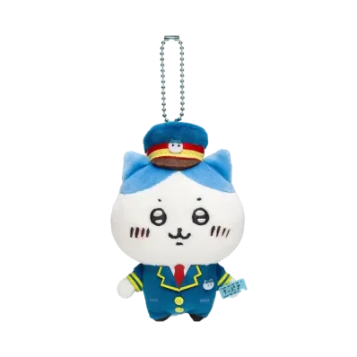 Gray Parka Service -Chikawa- Chikawa station staff mascot (Hachiware)