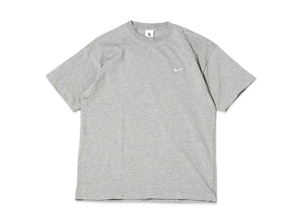 Nike AS M NK Solo Swoosh SS Knit Top "Grey Heather"