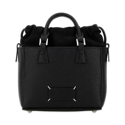 Maison Margiela Leather 5AC Handbag "Black"